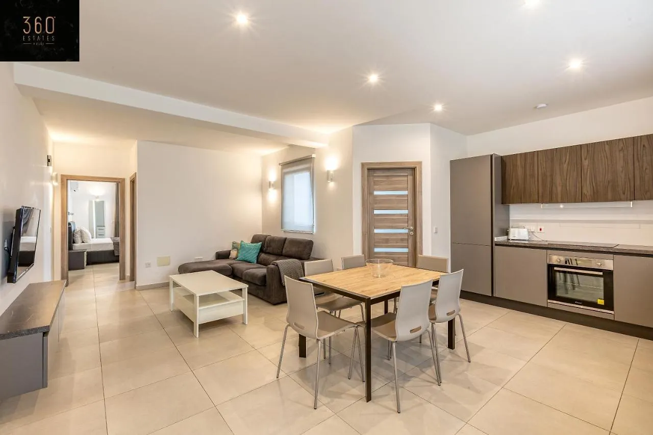 Stunning 2Br Penthouse With Beautiful Harbour View By 360 Estates Apartment Pieta Malta