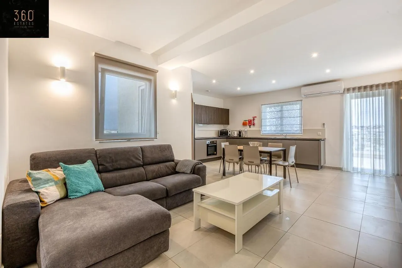 Stunning 2Br Penthouse With Beautiful Harbour View By 360 Estates Apartment Pieta Malta